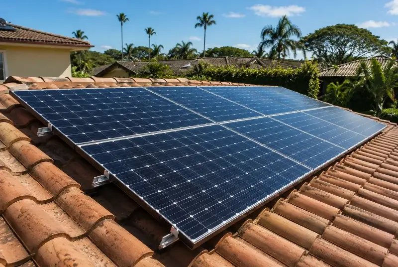 Installation de panneaux solaires à Bonnetan
